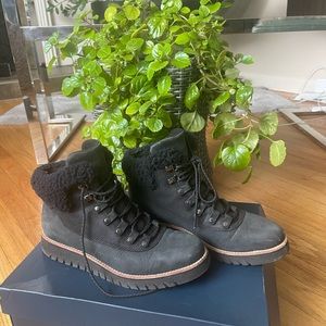 Cole Haan Black Booties